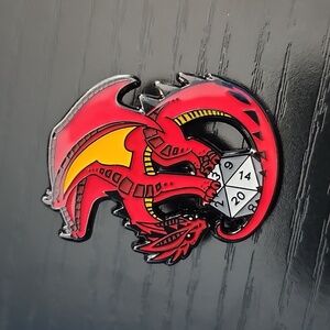 Dungeons and Dragons Enamel Pin